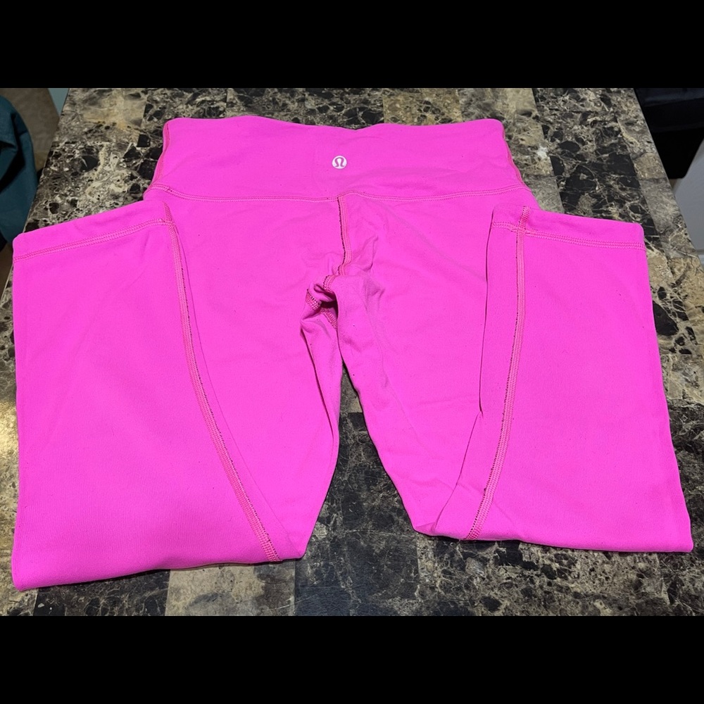 Lululemon reversible cropped leggings